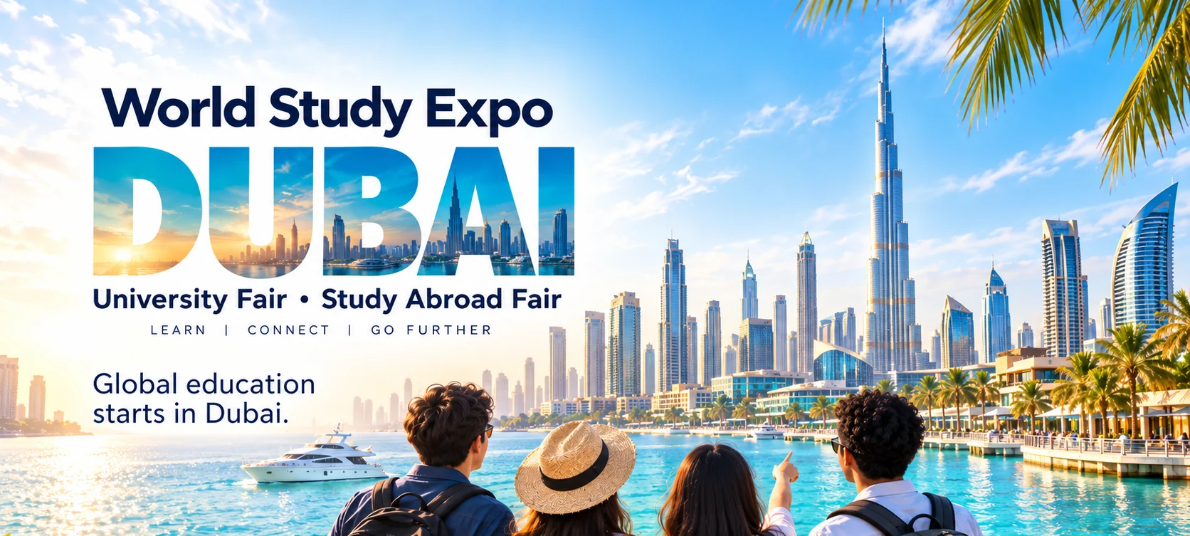 World Study Expo Dubai – university fair and study abroad fair