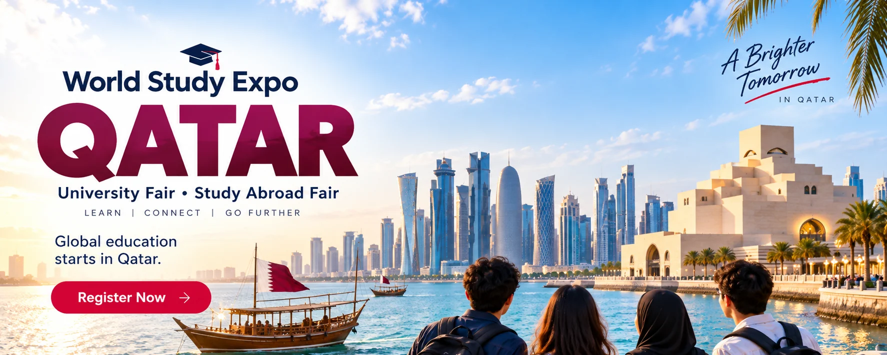 World Study Expo Qatar – university fair and study abroad fair