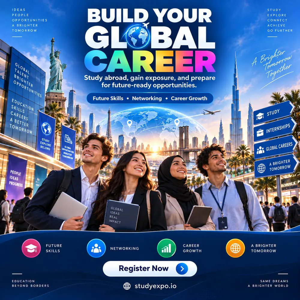 World Study Expo poster: build your global career